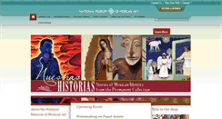 Desktop Screenshot of nationalmuseumofmexicanart.org